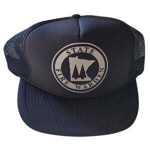 Minnesota State Fire Warden Trucker Hat Snapback